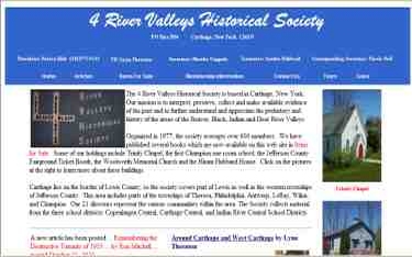 The 4 River Valleys Historical Society of Carthage NY